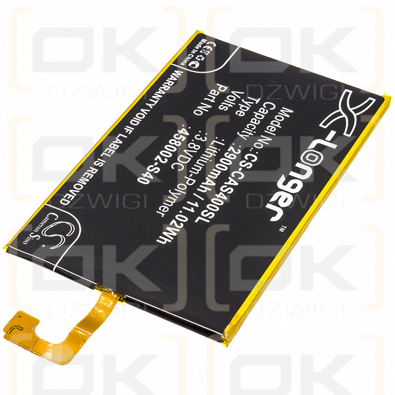 CAT S40 / 458002-S40 2900mAh Li-Polymer 3.8V (Cameron Sino)