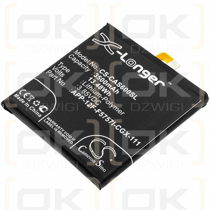 CAT S60 / APP-12F-F5757I-CGX-111 3500mAh Li-Polímero 3.85V (Cameron Sino)