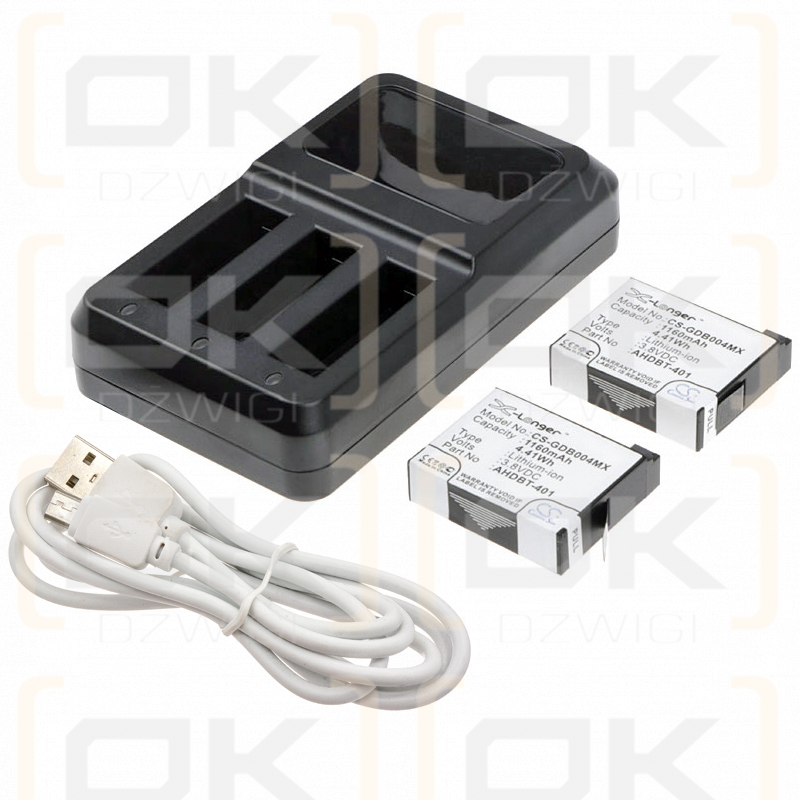 GoPro Hero 4+ / AHDBT-401 (Cameron Sino)