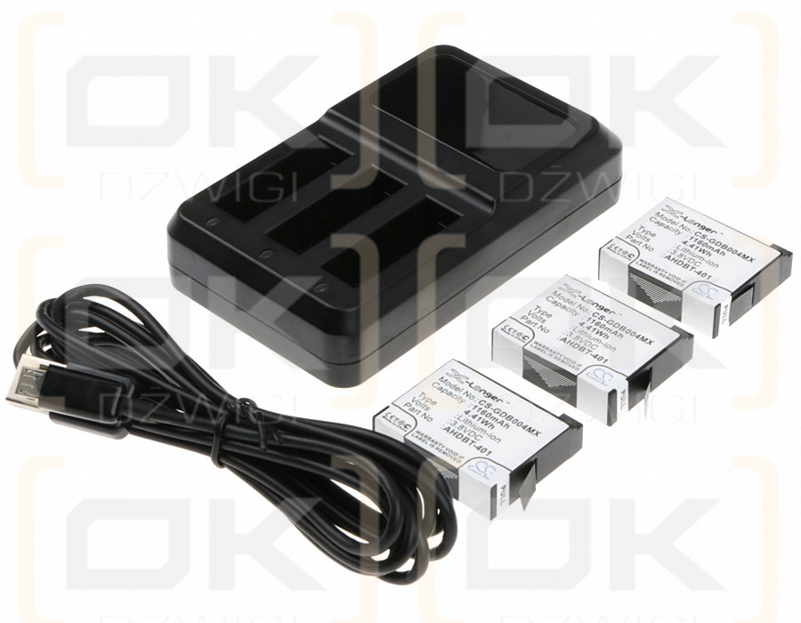 GoPro Hero 4+ / AHDBT-401 (Cameron Sino)