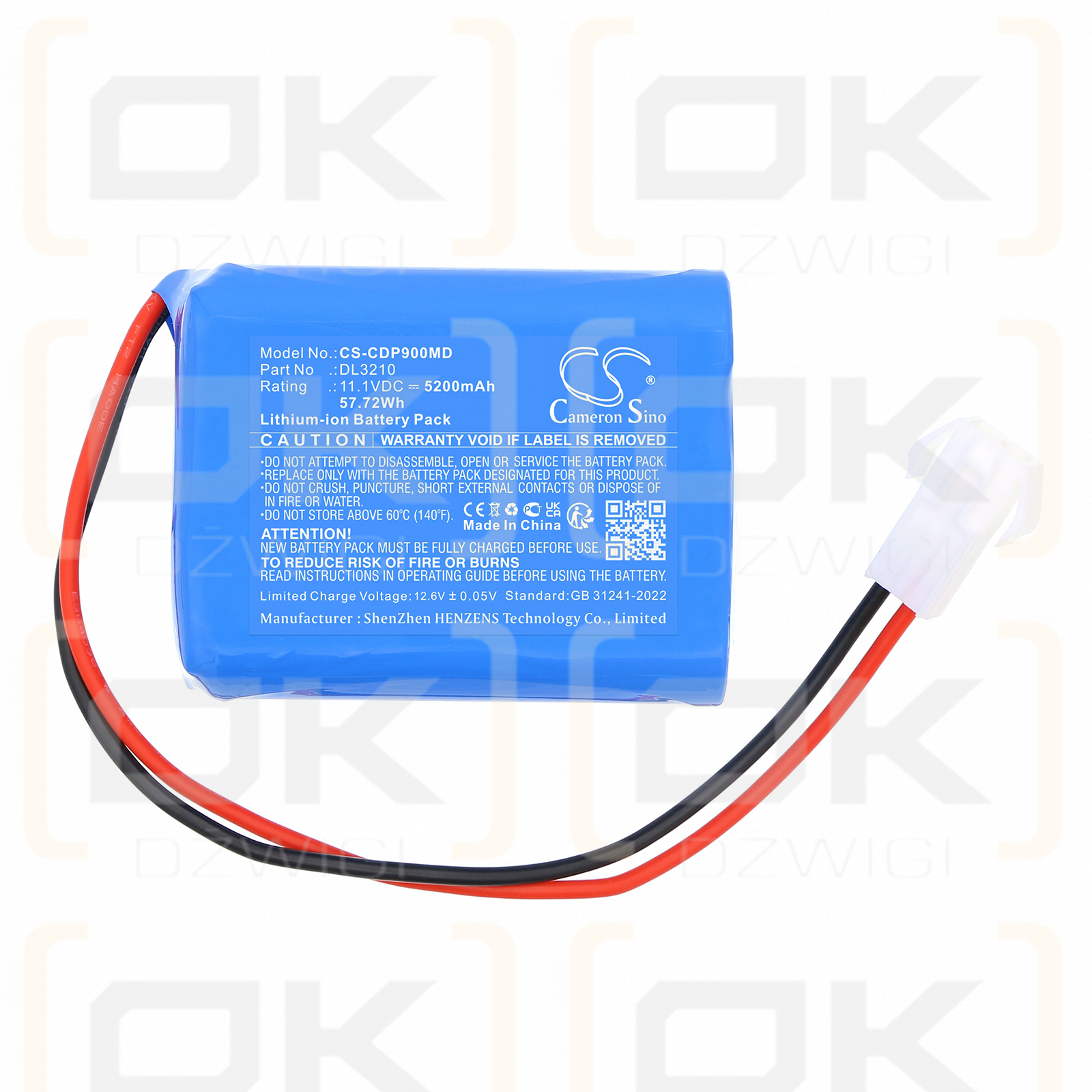 Creative Vital Pro / CR2302-0000005 5200 mAh Li-Ionen 11,1 V (Cameron Sino)