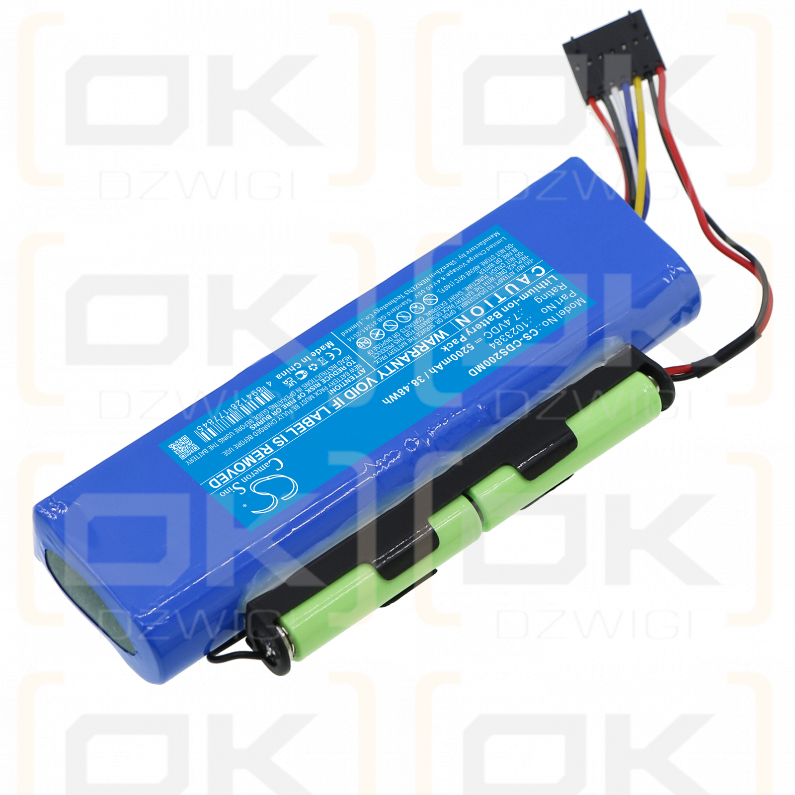 Circadiance SmartMonitor 2PSL / 1023384 5200 mAh Li-Ion 7,4 V (Cameron Sino)