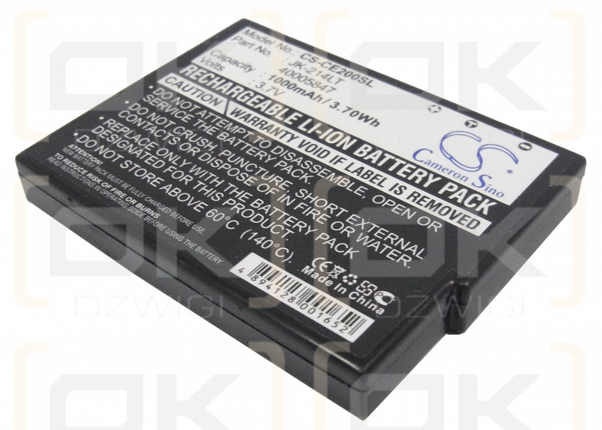 Bateria zamienna do Casio Cassiopeia MR-CE200 / JK-214LT 1000 mAh Li-ion 3.7 V (Cameron Sino)