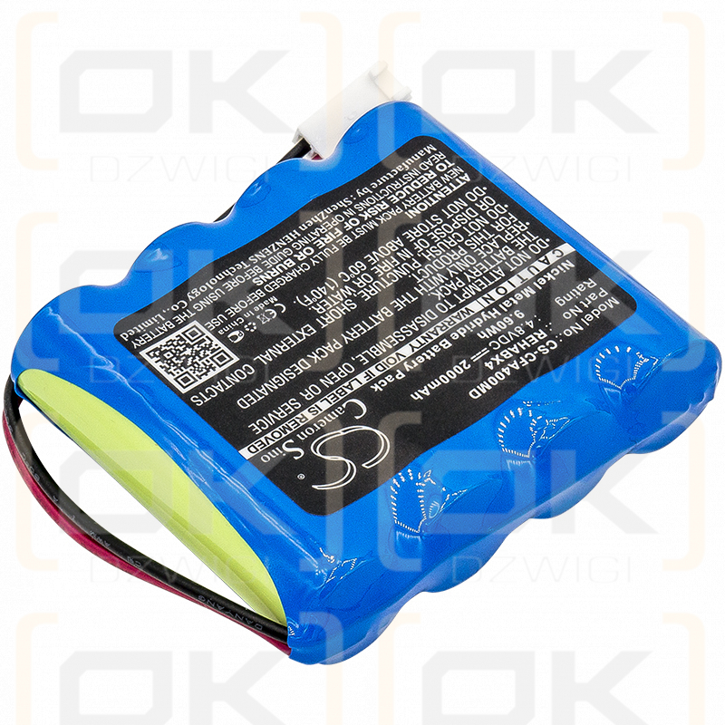 Cefar 2652 / REHABX4 2000mAh Ni-MH 4.8V (Cameron Sino)