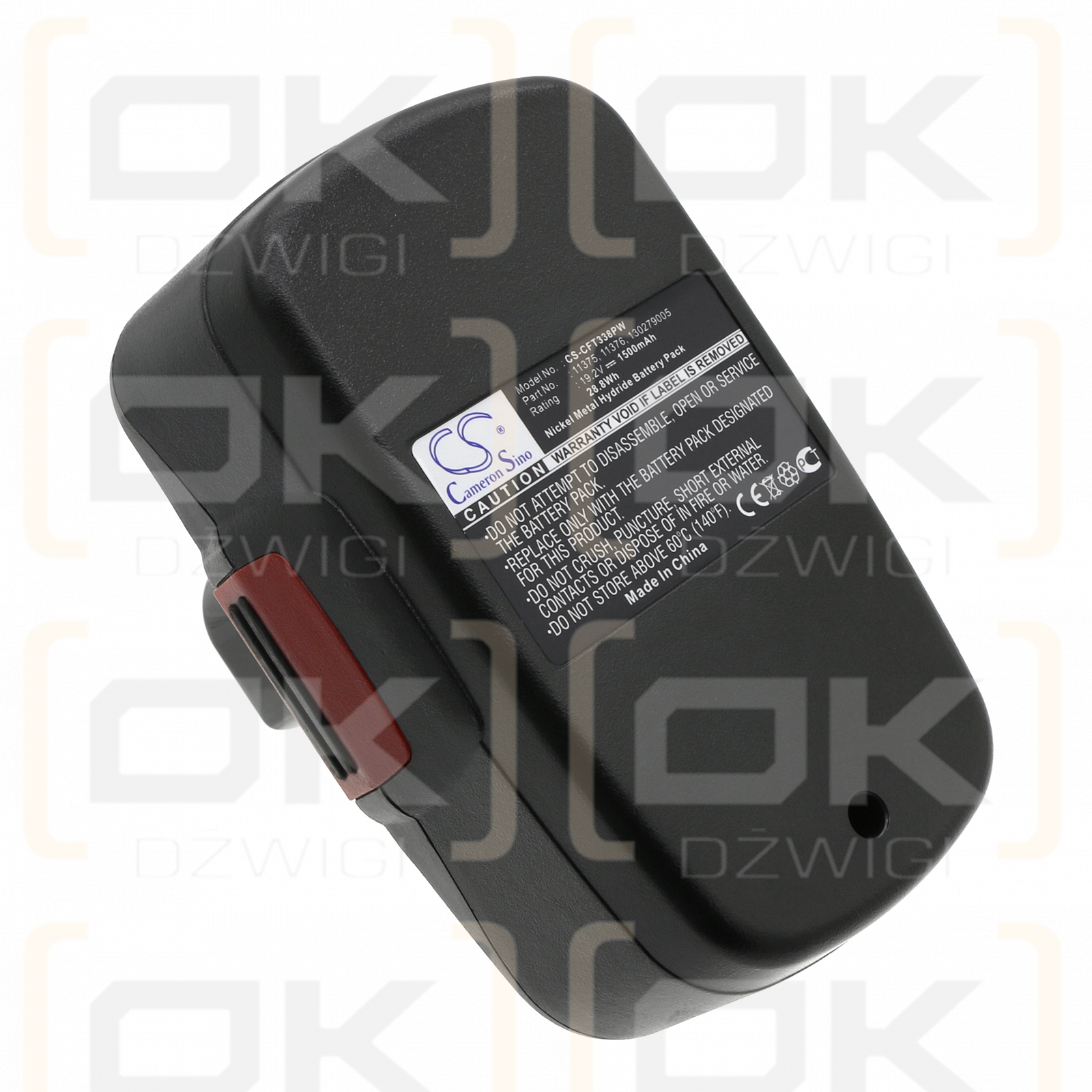 Craftsman 17310 / 11375 1500 mAh Ni-MH 19,2 V (Cameron Sino)