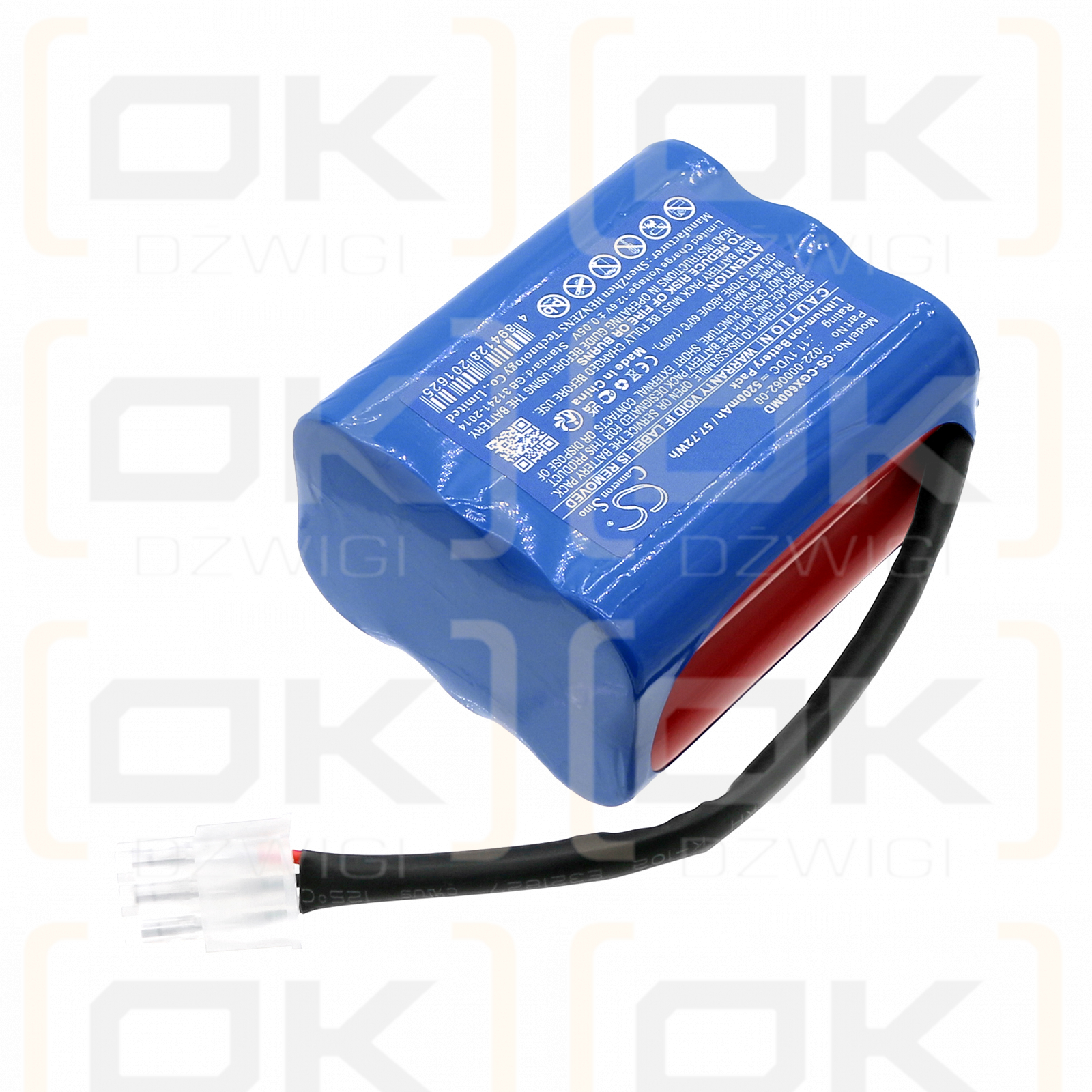 COMEN AX-600 / 022-000062-00 5200 mAh Li-Ion 11,1 V (Cameron Sino)