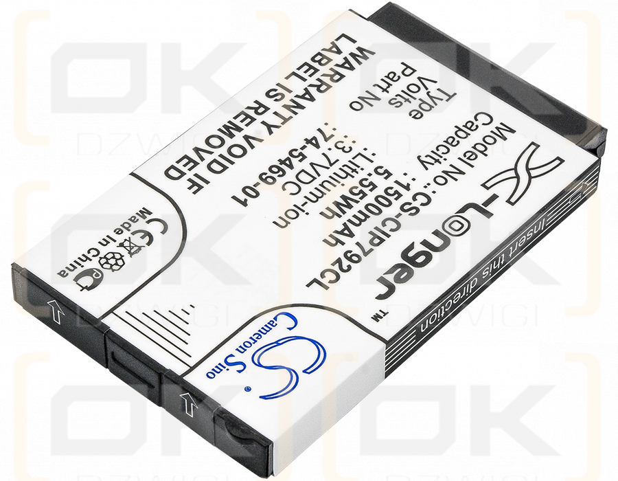 Cisco 7926 / 74-5469-01 1500mAh Li-ion 3.7V (Cameron Sino)