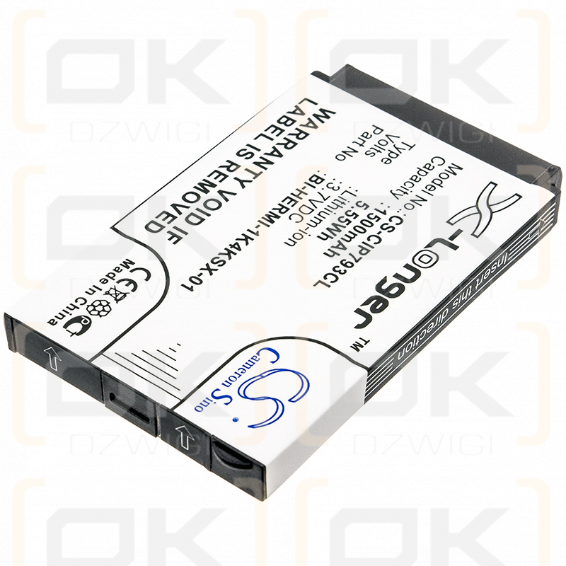 Cisco 7926 / BI-HERMI-1K4KSX-01 1500mAh Li-ion 3.7V (Cameron Sino)