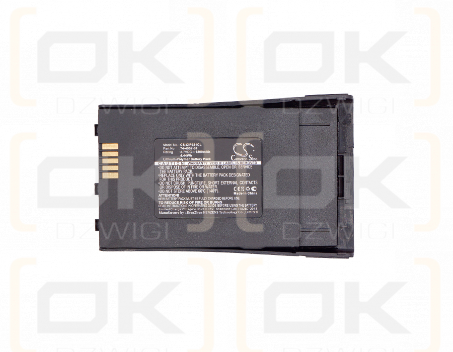 Cisco CP-7921G Unificado / 74-4957-01 1200mAh Li-Polímero 3.7V (Cameron Sino)