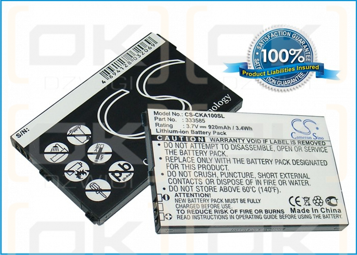 Cricket A100 Ersatzakku / 333585 850 mAh Li-Ion 3,7 V (Cameron Sino)
