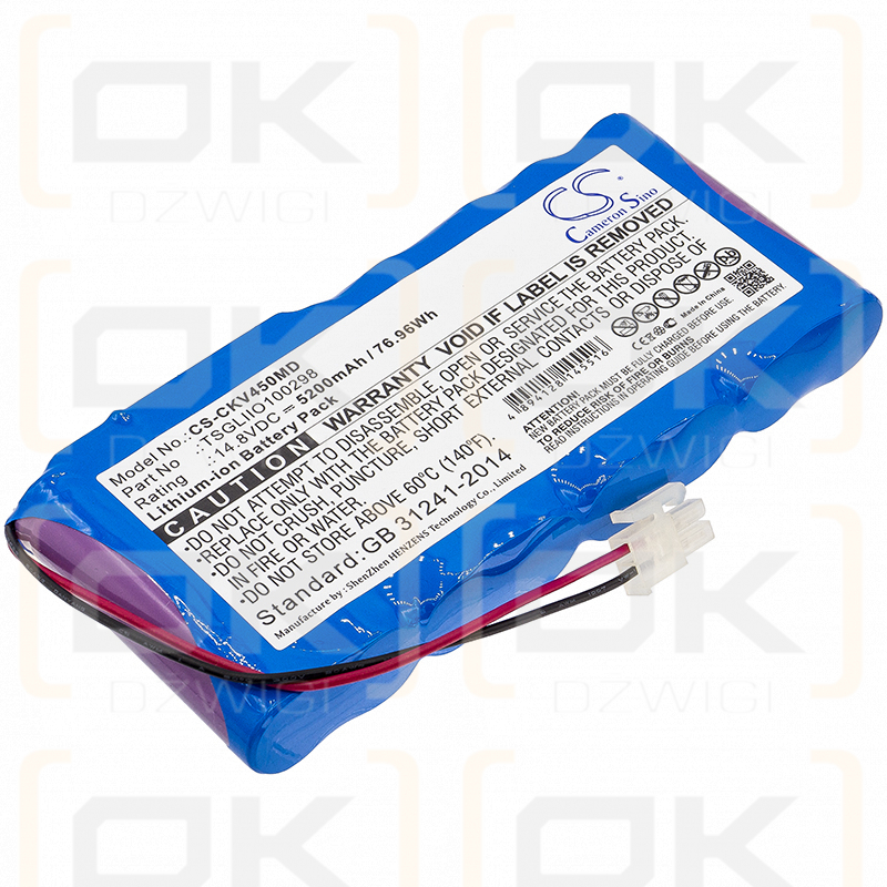 Charter Kontron Vitalogik 4500 / TSGLIIO100298 5200mAh Li-Ion 14,8V (Cameron Sino)