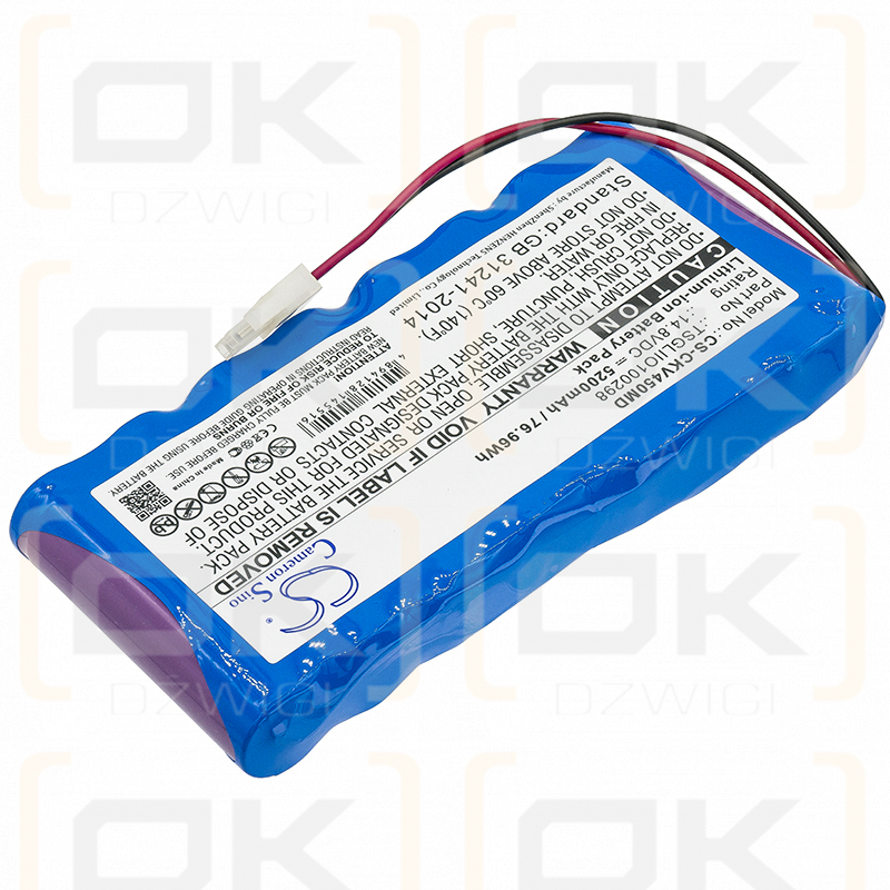 Charter Kontron Vitalogik 4500 / TSGLIIO100298 5200mAh Li-Ion 14,8V (Cameron Sino)