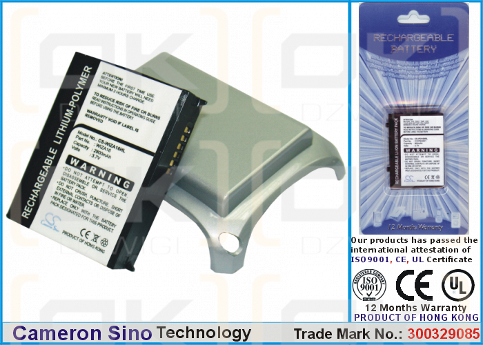 Ersatzakku für Vodafone VPA Compact II / WIZA16 2800 mAh Li-Ion 3,7 V (Cameron Sino)