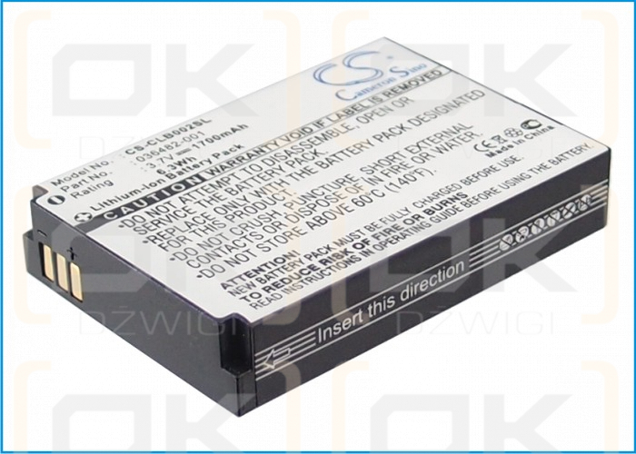 Columbia Omni-Heat / 036482-001 1700mAh Li-ion 3.7V (Cameron Sino)