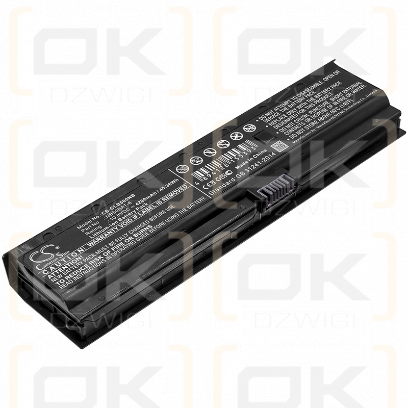 Clevo NB50TZ / NB50BAT-6 4200mAh Li-ion 10.8V (Cameron Sino)