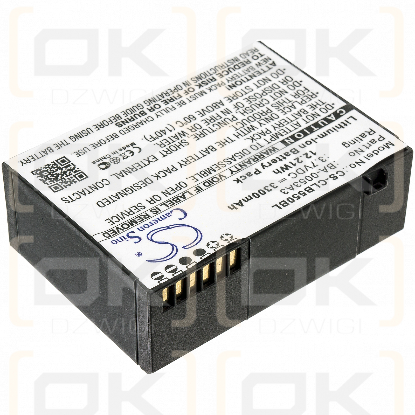 CipherLab CP50 / BA-0053A3 3300mAh Li-ion 3.7V (Cameron Sino)