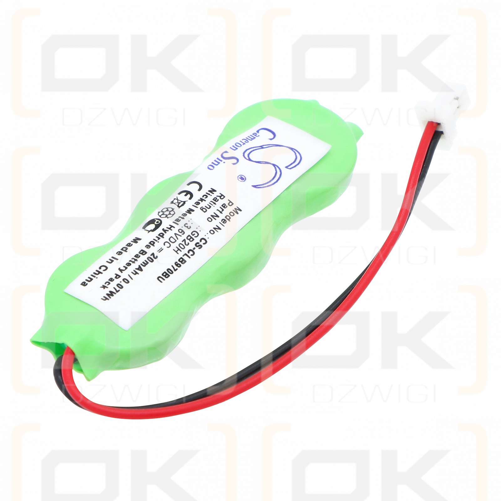 CipherLab 9700 / GB20H 20 мАч Ni-MH 3,6 В (Cameron Sino)