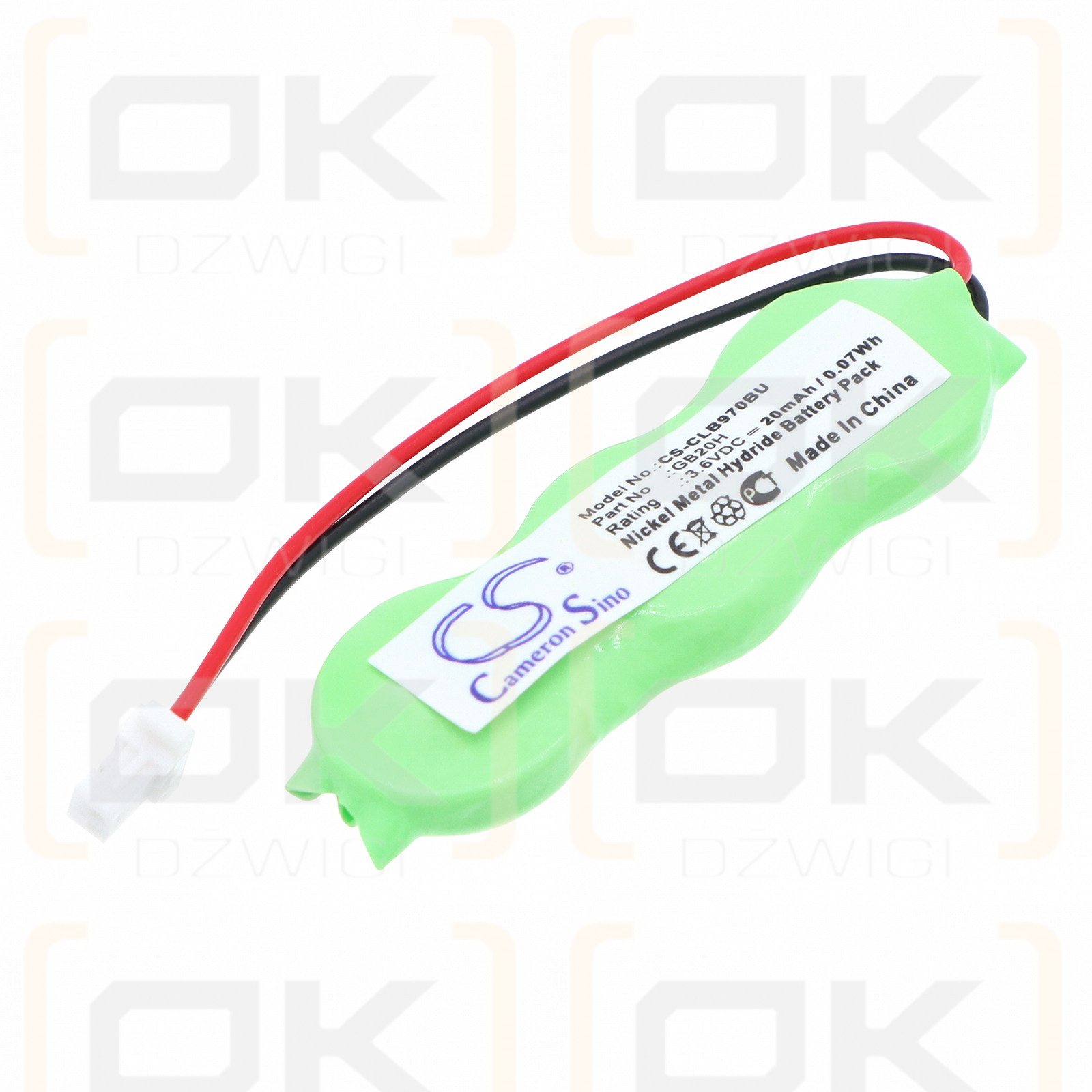 CipherLab 9700 / GB20H 20 мАч Ni-MH 3,6 В (Cameron Sino)