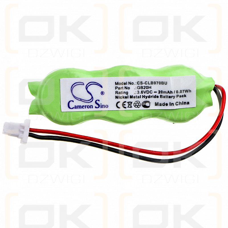 Cipherlab 9700 / GB20H 20mAh Ni-MH 3.6V (Cameron Sino)