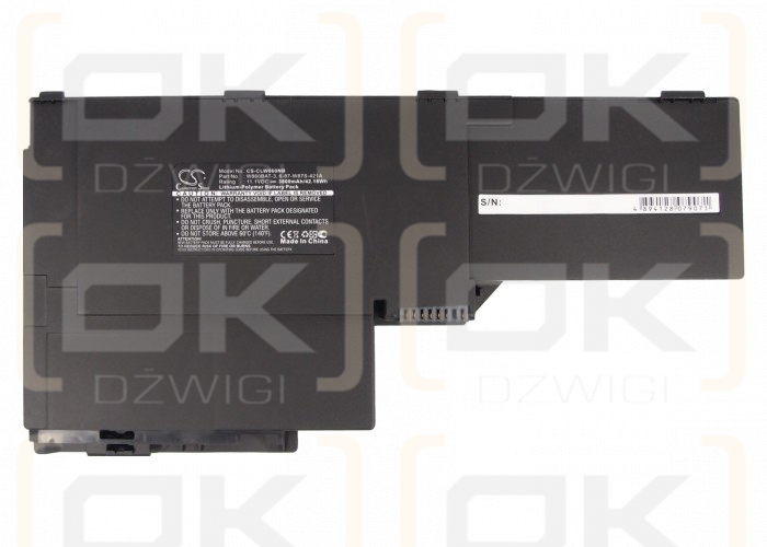 Clevo NP8690-S1 / W860BAT-3 3800 mAh Li-Polymer 11.1 V (Cameron Sino)