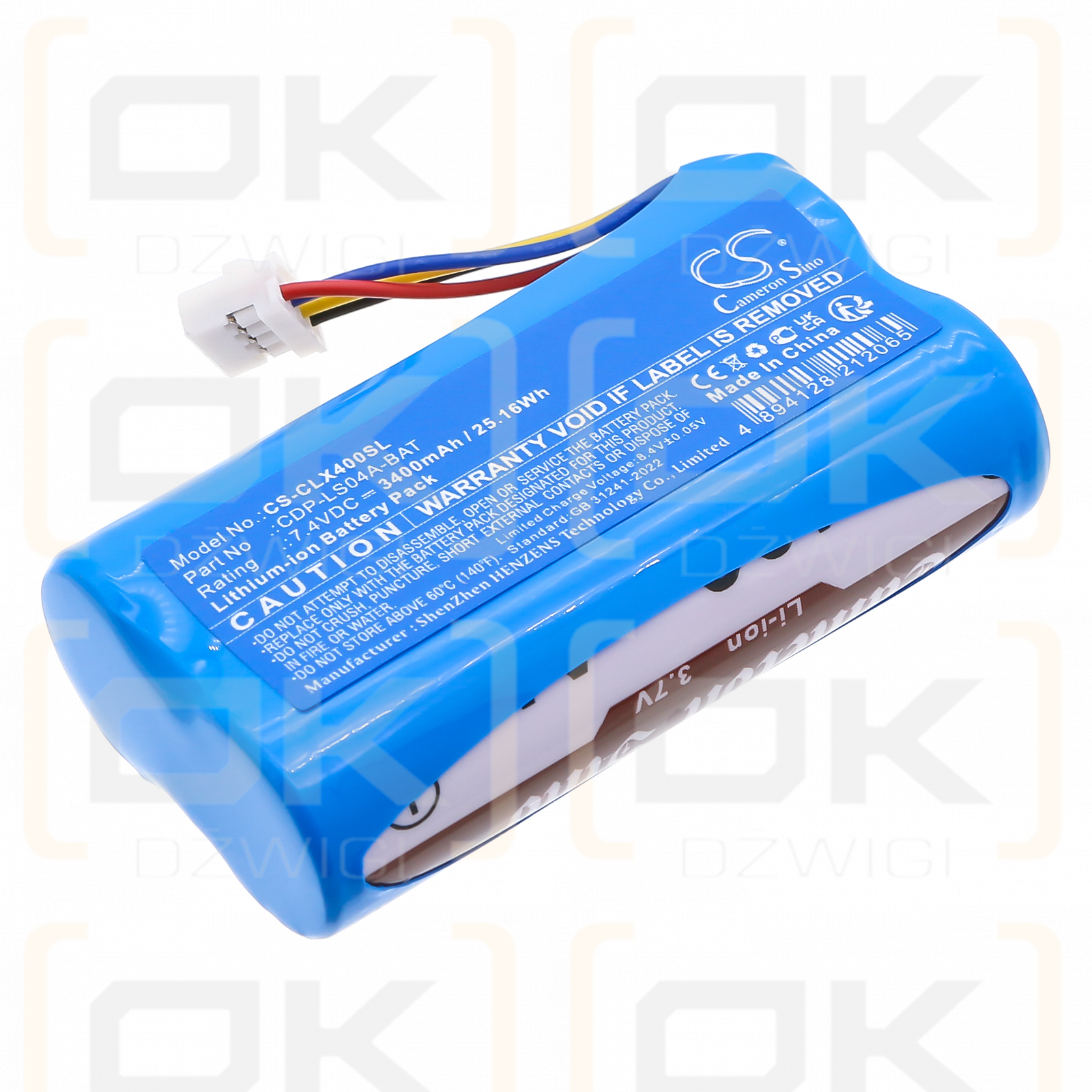 Cerevo LiveShell X Encoder / CDP-LS04A-BAT 3400mAh Li-ion 7.4V (Cameron Sino)