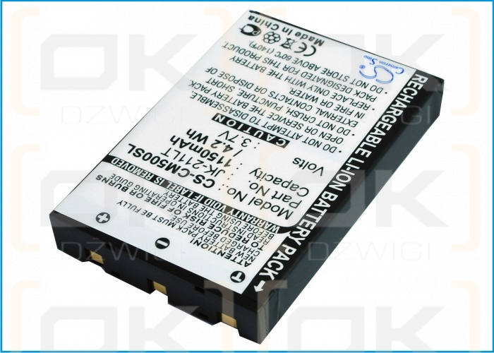 Bateria zamienna do Casio Cassiopeia EM500RD / JK-211LT 1150 mAh Li-ion 3.7 V (Cameron Sino)