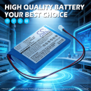 Olympia CM 942F / CS724261LP 1S2P 2000 mAh Li-Polymer 7.4 V (Cameron Sino)