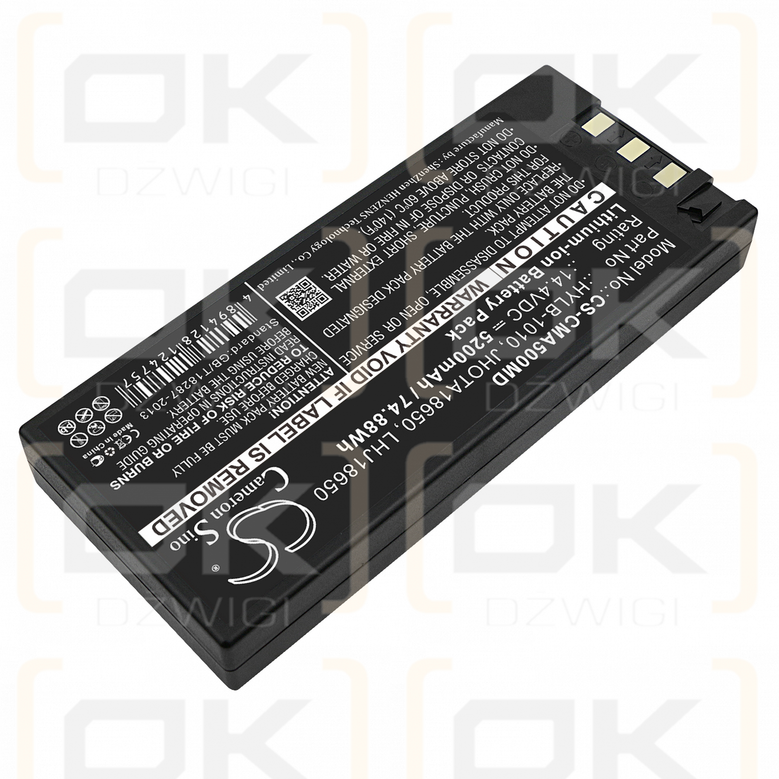 COMEN 8000D / HYLB-1010 5200 mAh Li-Ion 14,4 V (Cameron Sino)