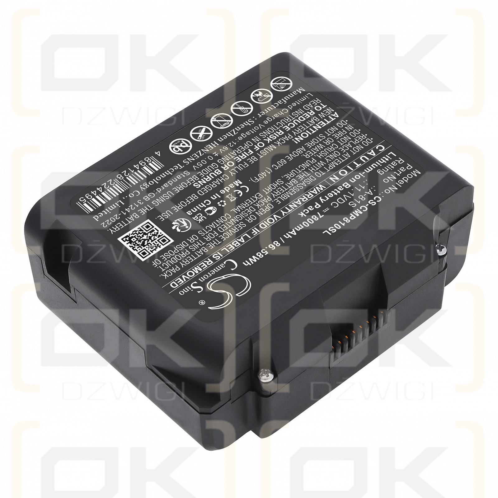 Comptyco FS-60F Fusionsspleißgerät / A-81S 7800 mAh Li-Ion 11,1 V (Cameron Sino)