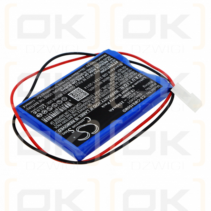 CONTEC ECG-100G / 69450401 2500 mAh Li-Polymer 7,4 V (Cameron Sino)