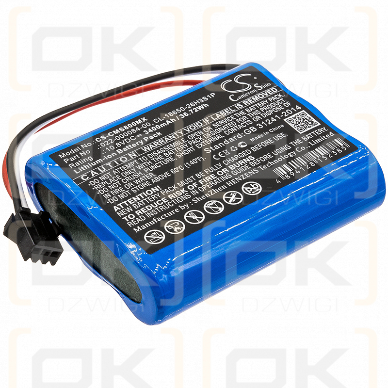 Кардиомонитор COMEN Star 8000 E/022-000084-00 3400mah Li-ion 10,8V (Cameron Sino)