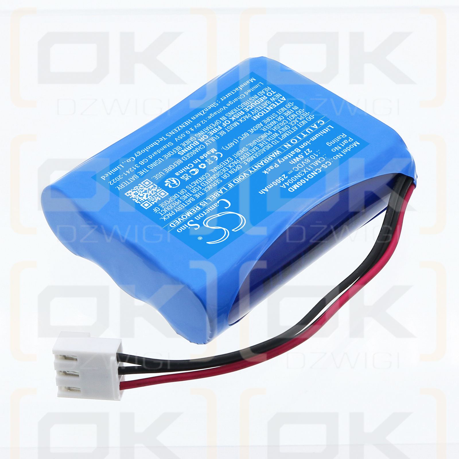 COMEN ND15S Monitor / CMLI1X3N004A 2500 mAh Li-ion 10.8 V (Cameron Sino)