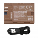 Canon EOSR6 / LP-E6 2400mAh Li-ion 7.2V (Cameron Sino)