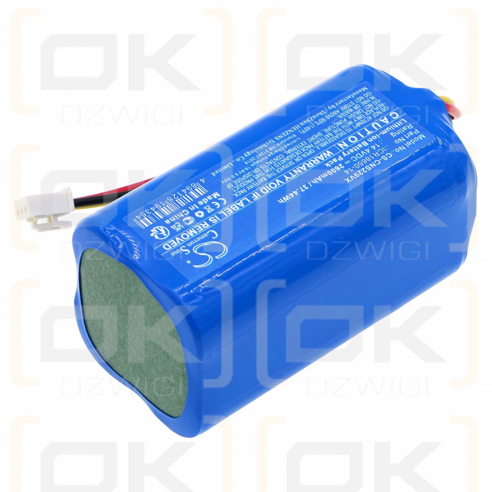 CECOTEC Conga 2299 Ultra Home VITAL / ICR18650-14 2600mAh Li-ion 14.4V (Cameron Sino)