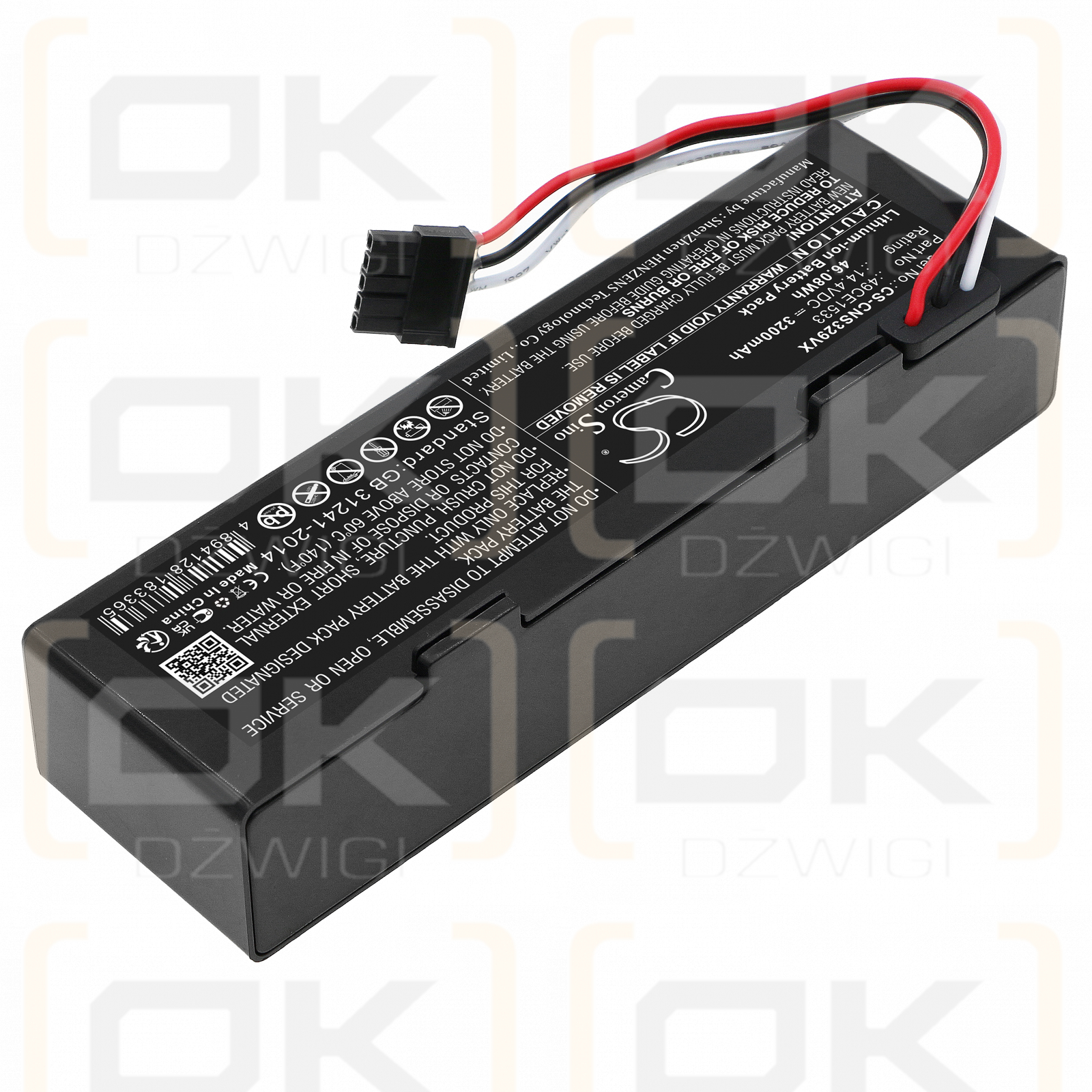 CECOTEC CONGA 3890 / 49CE1533 3200mAh Li-ion 14.4V (Cameron Sino)