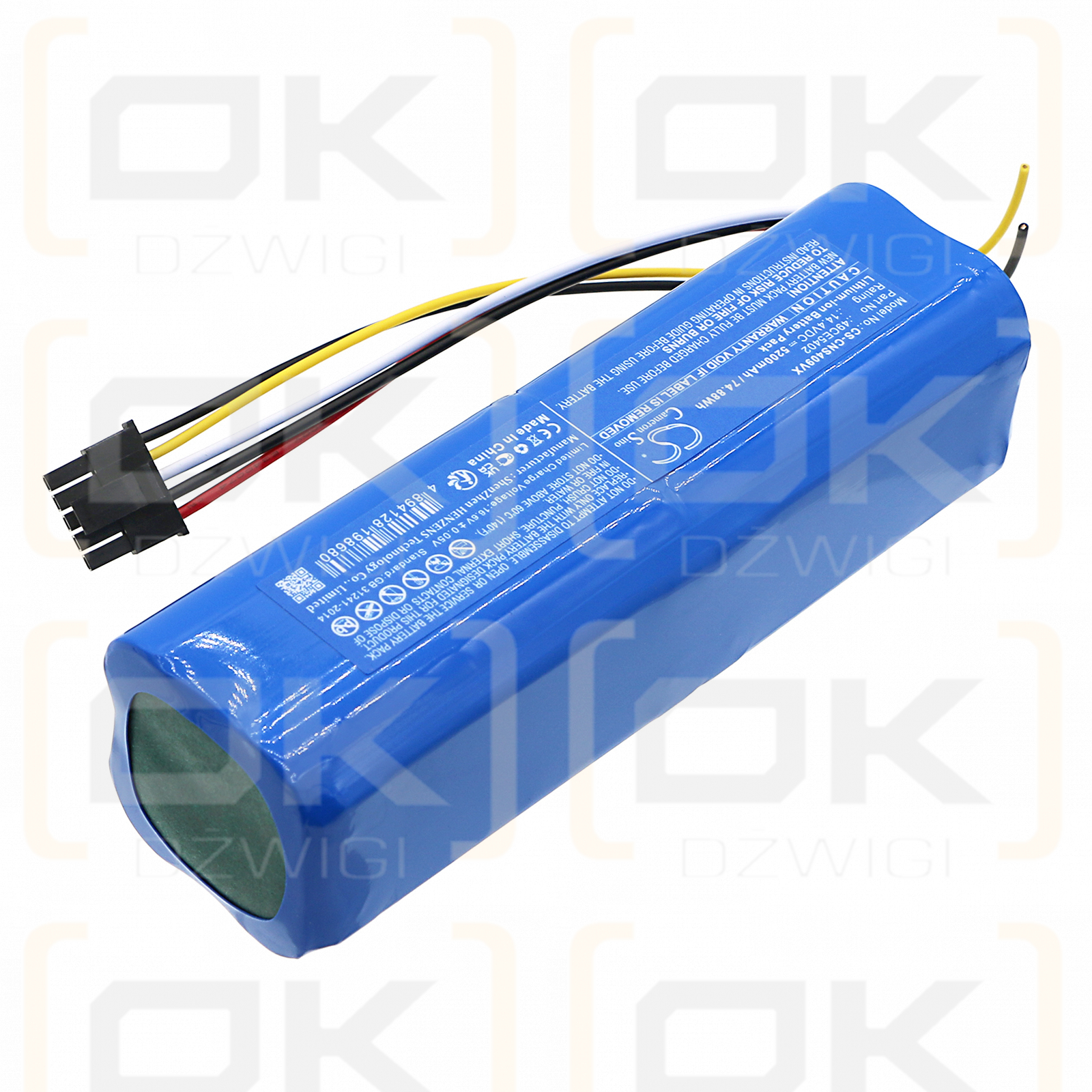 CECOTEC Conga 7090 / 49CE5402 5200mAh Li-ion 14.4V (Cameron Sino)