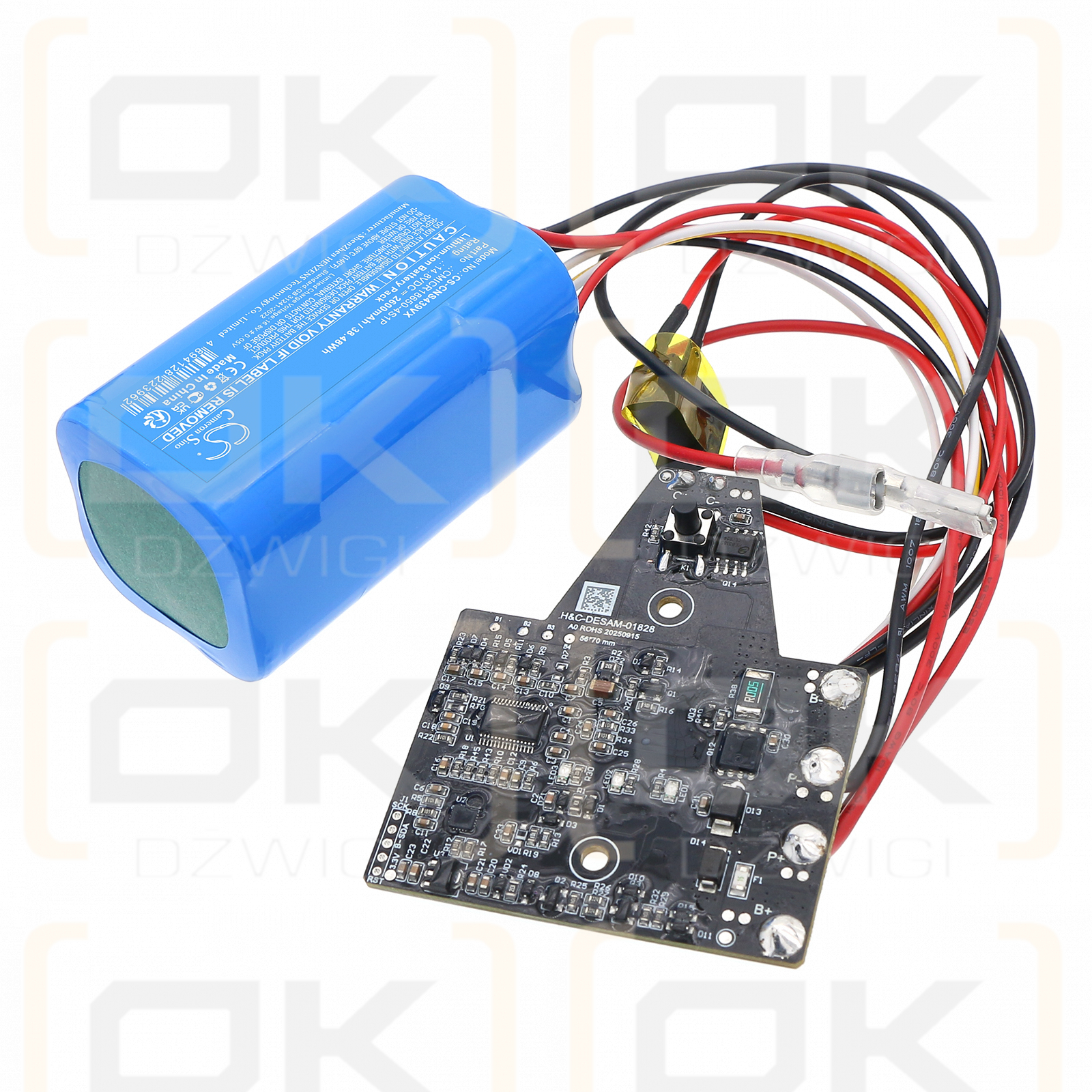 Cecotec Conga Immortal ExtremeSuction 14.8V / CMICR18650-4S1P 2600 mAh Li-ion 14.8 V (Cameron Sino)