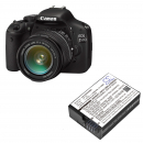 Canon EOS Rebel T5i / LP-E8 1100mAh Li-ion 7.4V (Cameron Sino)