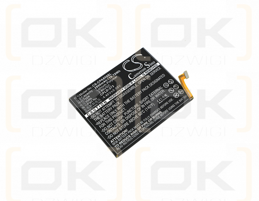 Coolpad A8-831 / CPLD-373 2800mAh Li-Polímero 3.85V (Cameron Sino)