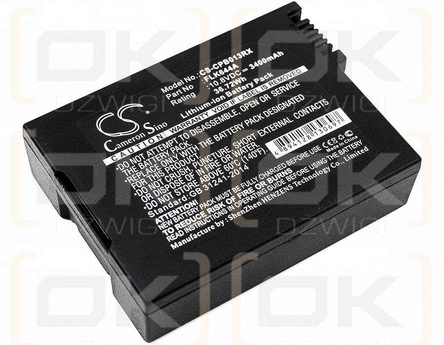 FOXLINK / FLK644A 3400 mAh Li-Ion 10,8 V (Cameron Sino)