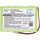 Universel AA x 5 2000mAh Ni-MH 6.0V (Cameron Sino)