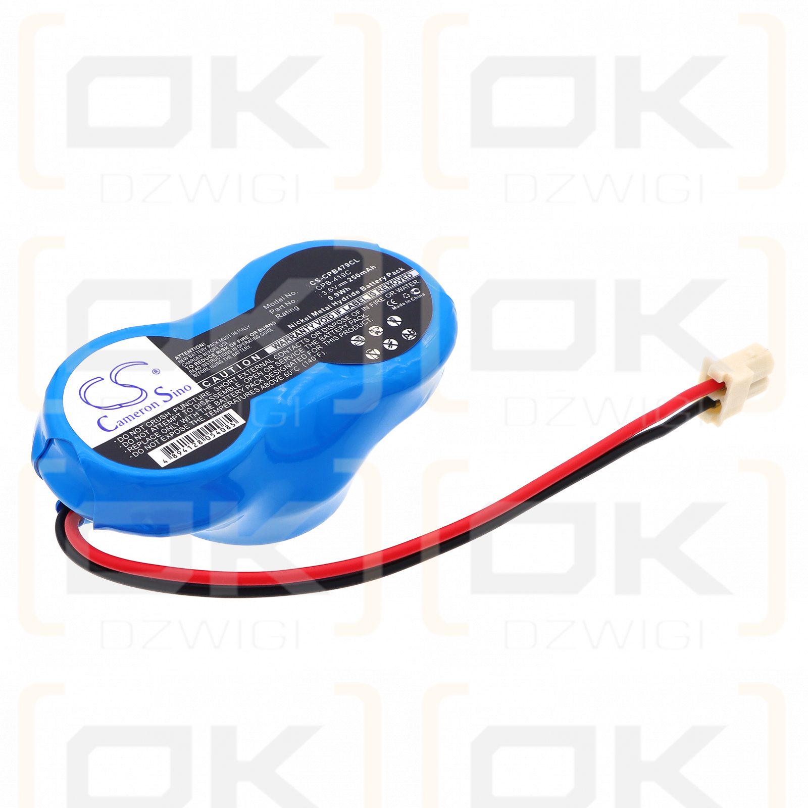 Cobra CP-490S 250 мАч Ni-MH 3,6 В (Cameron Sino)