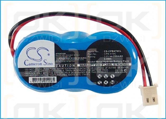 UNA Y OTRA VEZ STB236 250mAh Ni-MH 3.6V (Cameron Sino)