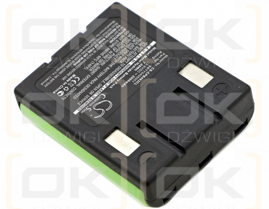 Radio Shack CS90012 / 23-935 2000mAh Ni-MH 3.6V (Cameron Sino)