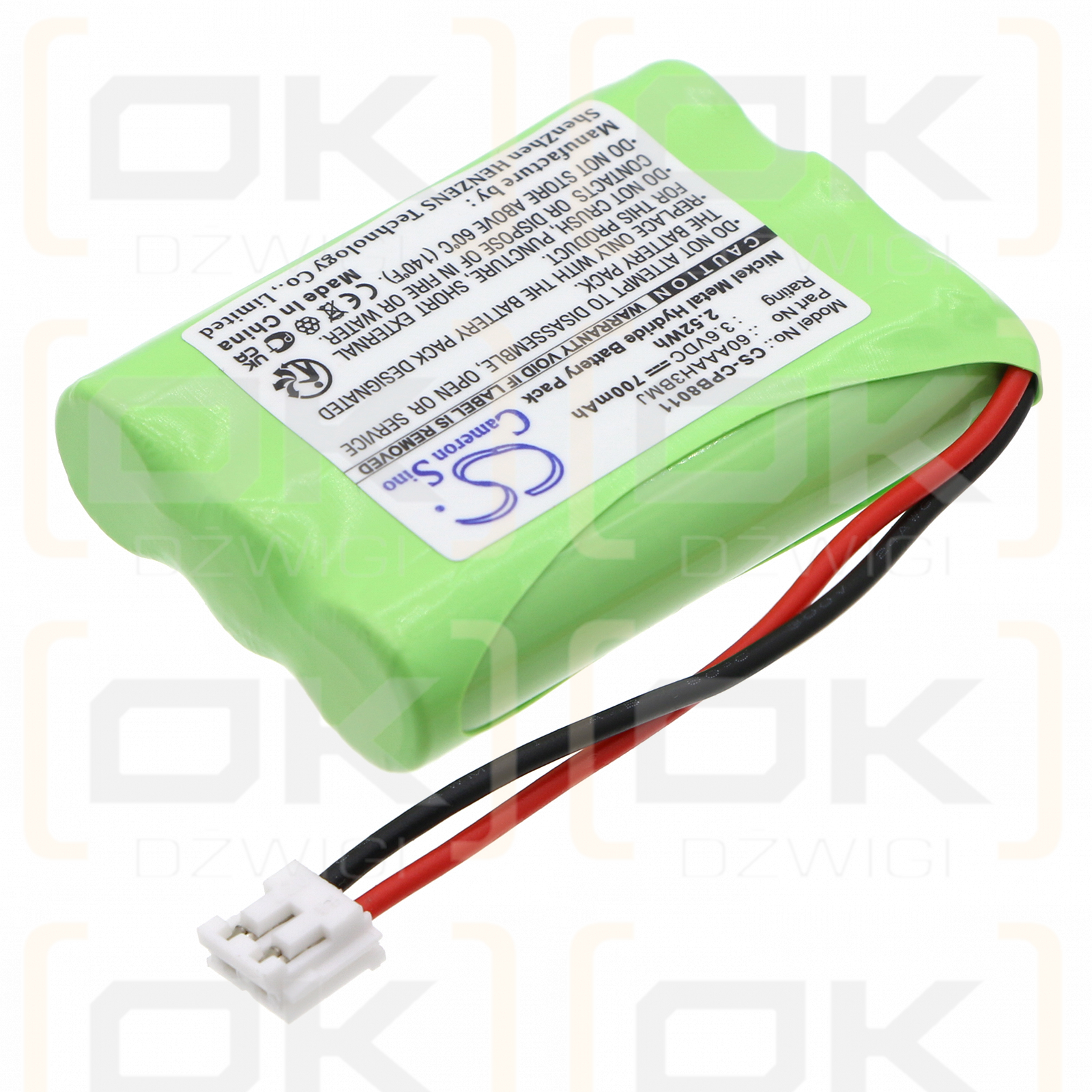 Motorola 525734-001 / 525734-001 700mAh Ni-MH 3.6V (Cameron Sino)