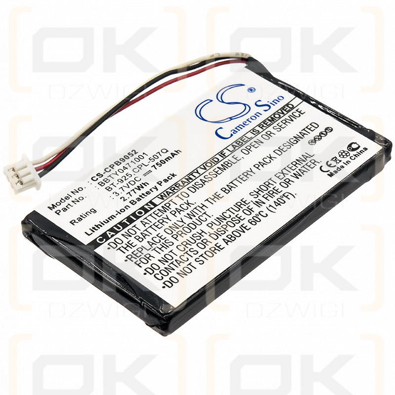 Uniden TRU-C56 / BT-925 750mAh Li-ion 3.7V (Cameron Sino)