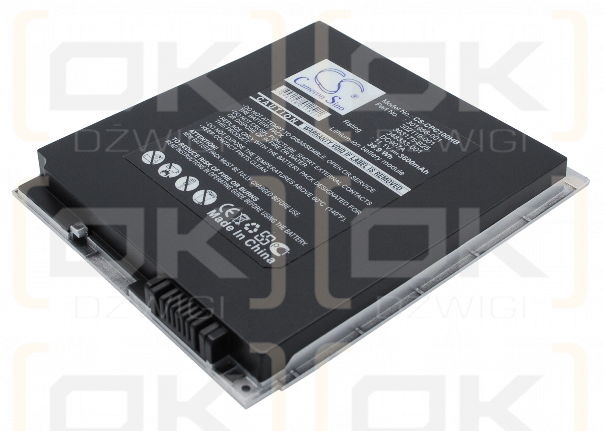 Compaq Tablet PC TC1100-DU689P / 301956-001 3600 mAh Li-ion 11.1 V (Cameron Sino)