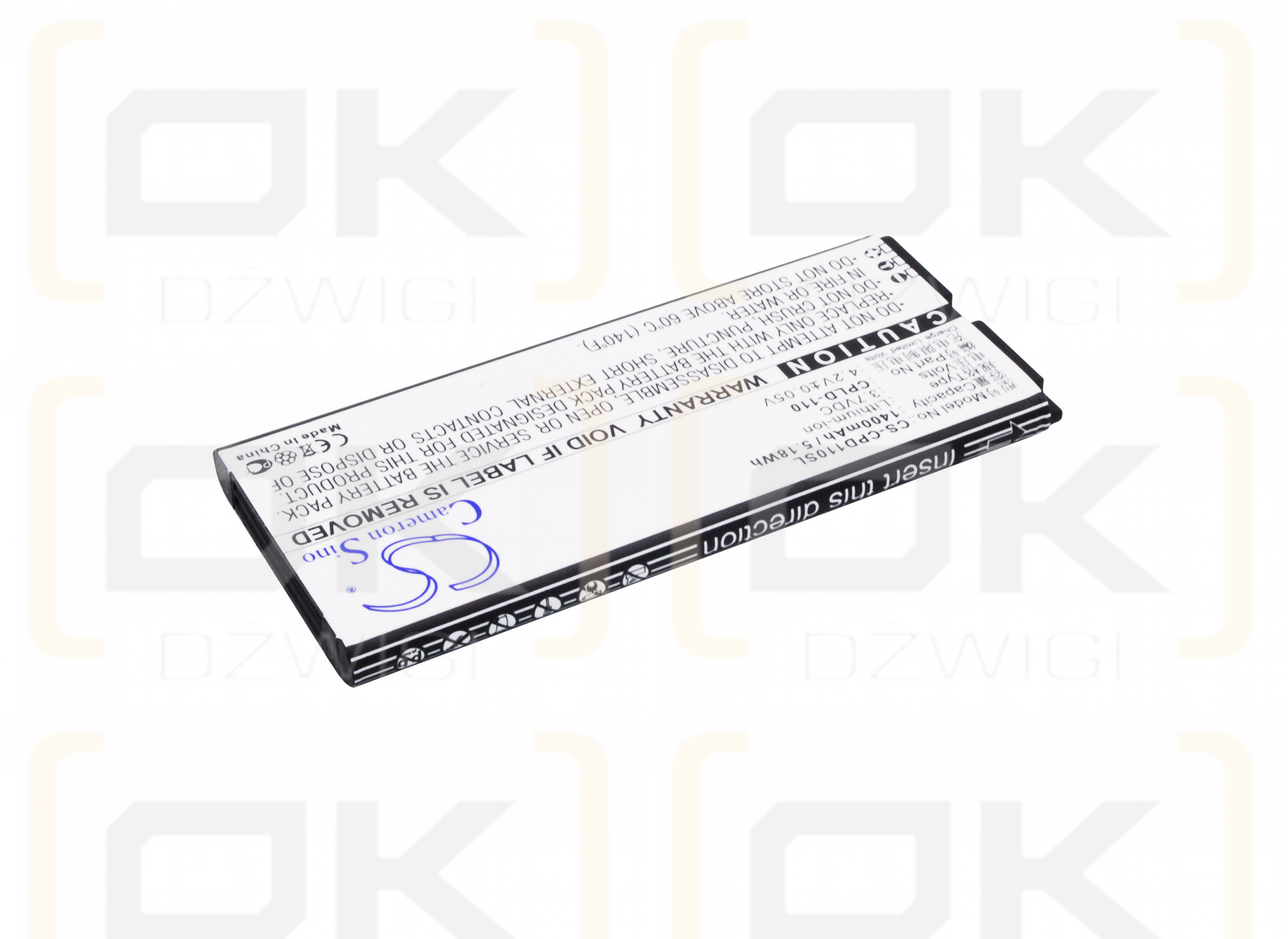 Coolpad 7060 / CPLD-110 1400mAh Li-ion 3.7V (Cameron Sino)