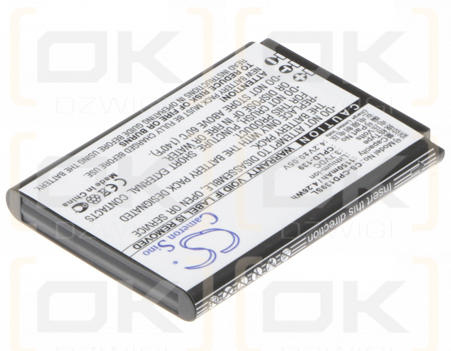 Coolpad 8021 / CPLD-139 1150 mAh Li-Ion 3,7 V (Cameron Sino)