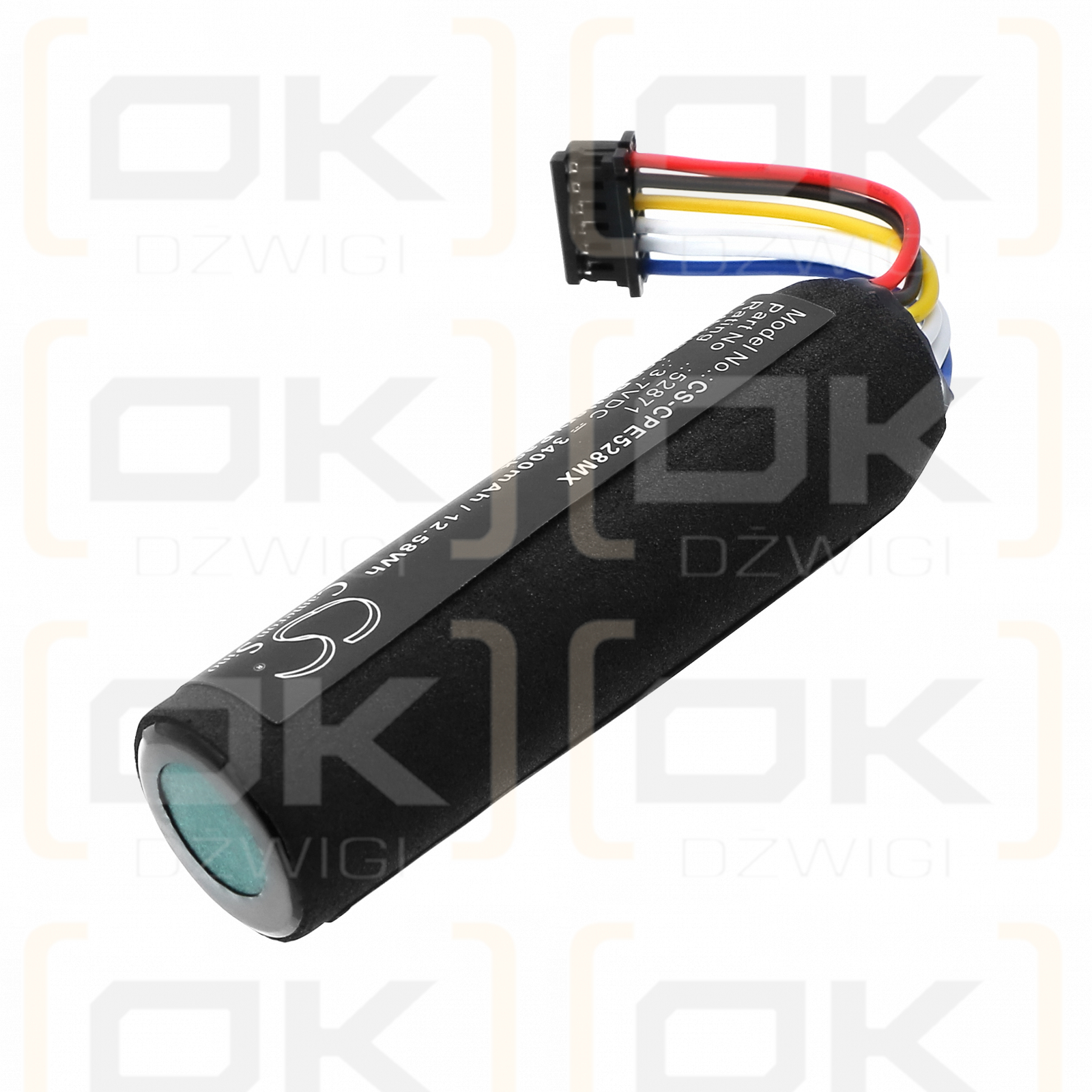 Compat Ella Ernährungspumpe / 52871 3400 mAh Li-Ionen 3,7 V (Cameron Sino)